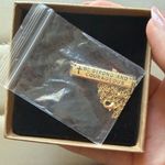 Bible verse necklace gold Joshua 1:9 Christian Jewelry Photo 1