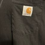 Carhartt Force Black Long Sleeve Quarter-Zip Shirt Photo 6