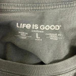 Life is Good  America Crusher Womens Short Sleeve Tshirt Blue Size Large Photo 4