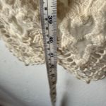 Origami Cream Lace Duster Cardigan S/M Layered Boho Festival Fairycore Size M Photo 7