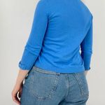 Kate Spade new york silk cotton blend somerset bow sleeve button down cardigan Photo 7