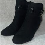 Karen Scott Karen Scott Black Heeled Boots with Sleek Silhouette Photo 3