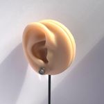 CZ Cubic Zirconia Stud Earrings for Men Women Streetwear Unisex Style Silver Photo 7