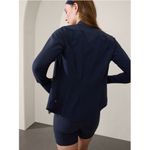 Athleta Womens SALUTATION JACKET Navy Blue Full Zip Size XXS Photo 2