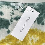 Kaktus NWT Size L Green & Yellow Tie Dye Chiffon Hemline Oversized Top Size L Photo 6