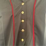 Charades Air Force Angel Pilot Officer Costume Green Jumpsuit Medium NEW Photo 8