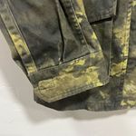 BDG Urban Outfitters Georgie Army Green Camo Surplus Hood Jacket Coat S Photo 3