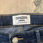 Denizen from Levi's Levi Denizen High rise jean shorts, dark denim Photo 6