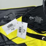 Zyia Active NWT XL 20 Neon Yellow Metallic 2 Pc. Sports Bra & 7/8 Leggings Set Photo 6