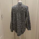 Skies Are Blue  black and white cardigan size M Photo 3