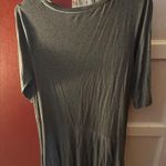 Gap  Long Sleeve LUXE Heather Grey Tunic Top Photo 7