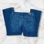 Lee NEW  Size 16 Short Womens High-Rise Stretch Bootcut Jeans Blue Denim Photo 7