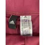 Adidas  Women's Burgundy Workout Shorts Photo 3