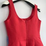 Carven Mikado Beaded Polyester Silk Pink and Purple Mini Dress Pockets Size 36 Photo 8