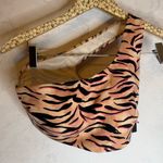 Victoria's Secret Victoria’s Secret Animal Print One Shoulder Bikini Top Photo 1
