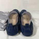 YOSI NEW YORK FOLDABLE BALLET FLATS TRAVEL WOMEN NAVY BLUE SZ 10 NEW Photo 6