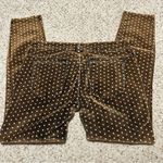 Free People Velour  Polka Dot Skinny Pants Photo 4