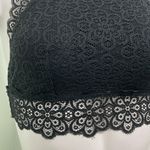 Aerie  Nordic High Neck Black Lace Bralette Photo 6
