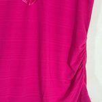 Heart soul  Fuchsia Ruffled Blouse Photo 5