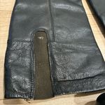 Ted Baker  London Black Brown Leather Knee High Riding Boots Size 7 Photo 3