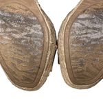 Anne Klein  Wedge Heel Sling Back Cheetah Print Sandal Size 9.5 M Wedge Heel Photo 5