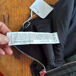 Bershka  faux leather corset top in black size medium brand new with tags Photo 8