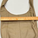 Lucky Brand  Leather Hobo Bag Patti Shoulder Bag Beige Everyday Casual Purse Photo 4
