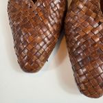 Sesto Meucci Vintage Sesto‎ Meucci Woven Leather Pointed Toe Heels Made in Italy 5.5 Photo 7