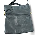 Tory Burch  Amanda leather clutch crossbody bag black Photo 1