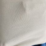 90s Rafaella Cream Silk Blend Knit Cap Sleeve Twist Front Minimalist Top M Size M Photo 3