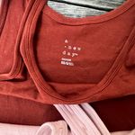 A New Day Light Pink and Terracotta Tank Top Photo 4