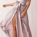 Selfie Leslie : ATHENA HIGH SPLIT MAXI DRESS MAUVE Photo 0