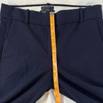 J.Crew Cameron Slim Cropped Career Pant 4 Season Stretch Navy Size 8 Preppy Photo 2