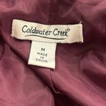 Coldwater Creek  Red Multicolor Lined Blazer Size Medium Photo 7