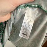 ASOS  | Green and Purple Floral Mini Tea Dress with Twist Front Size 8 Photo 4