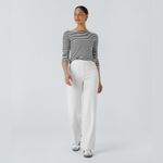 Halara High‎ Waisted Button Multiple Pockets Straight Leg Casual Pants Photo 5