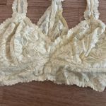 Free People Intimately Women’s Yellow Laced Bra Sz XS Photo 2