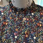 Anthropologie Everleigh for Floral Puff Sleeve Cottagecore Blouse – Small Photo 6