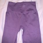 PINK - Victoria's Secret PINK Victoria’s Secret Purple Seamless Ribbed Legging Photo 1