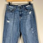 Cello  High Waisted Distressed Boyfriend Jeans Photo 2