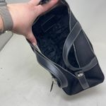 Coach Travel Canvas and Leather Duffle Bag with Cosmetic Detachable Liner Photo 7