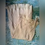 Vintage Max Studio nude silk sheath midi dress, size medium Tan Photo 11