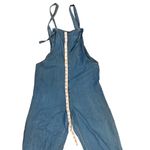 ZARA  chambray Jean soft overalls size small Photo 5
