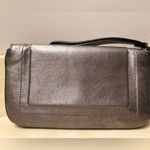 Kate Spade  Buffalo Magnetic Closure Silver/Metallic Leather Wristlet Photo 1