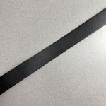 Chicos Leather Waist Belt Small Womens Mixed Metal Buckle Clasp Adjustable 1.5in Black Photo 6