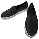 Vince  Women’s Size 7 Charcoal Gray Black Warren Calf Hair Slip On Sneakers Shoes Photo 1