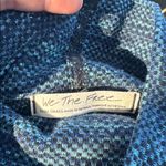 We The Free Free People Sunny Days Turtleneck Sweater Blue Overboard Combo XS Retail $98 Photo 5