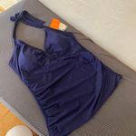 Grnd Swim Grnd Halter Athletic Tankini Top  Photo 5