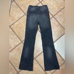 ZARA  faded black Flare mid-rise Jeans Photo 1