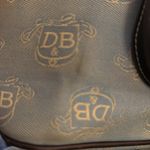 Dooney & Bourke East West Canvas / Leather Trim Donegal Crest Tote Shoulder Bag Photo 15